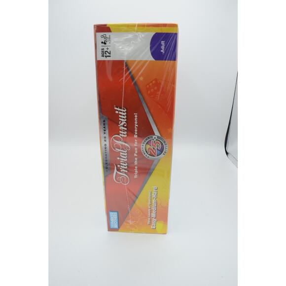 Trivial Pursuit 3 Level Triple the Fun Unopened - Picture 4 of 5